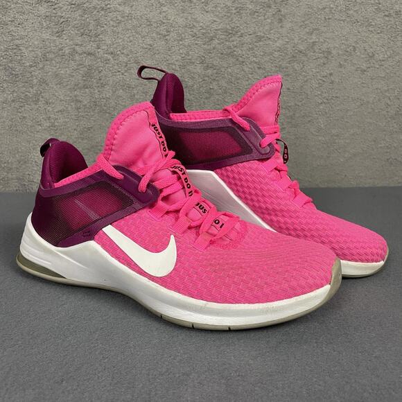 Nike Air Max Bella TR 2 Shoes Womens Size 7.5 Pink Fuchsia Training Sneakers - Picture 1 of 12